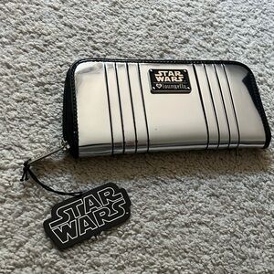 Authentic Disney Parks Star Wars Captain Phasma Loungefly Wallet NWT